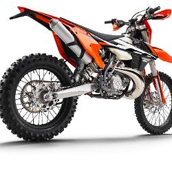 KTM 250 EXC right rear